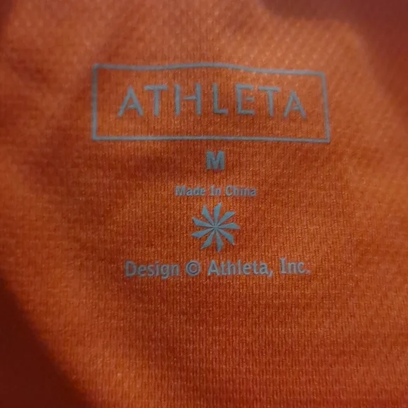 Athleta Orange Racerback Style 221069 - Picture 3 of 8